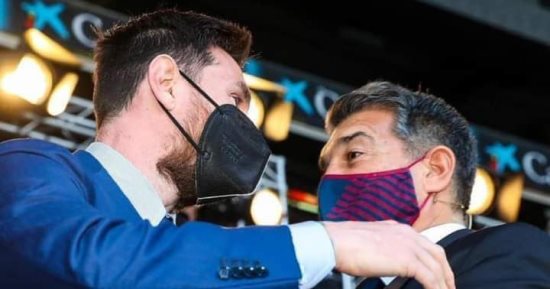لابورتا: أبواب برشلونة مفتوحة أمام عودة ميسي
