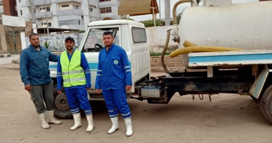 مياه المنوفية: رفع حالة الاستعداد القصوى لمواجهة الأمطار المتوقعة 