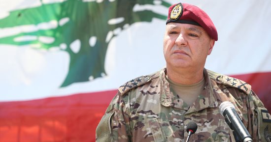 قائد الجيش اللبنانى يبحث مع مسئولة أممية التطورات على الحدود الجنوبية