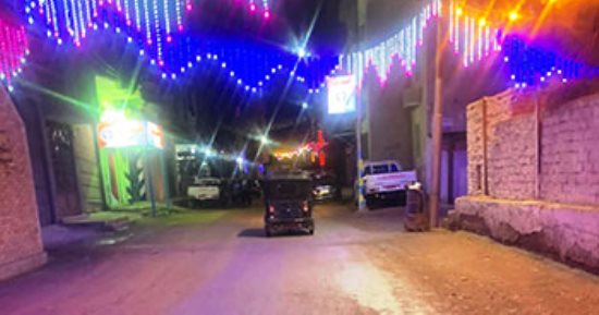 سقوط أمطار خفيفة على القنطرة غرب بالإسماعيلية.. صور