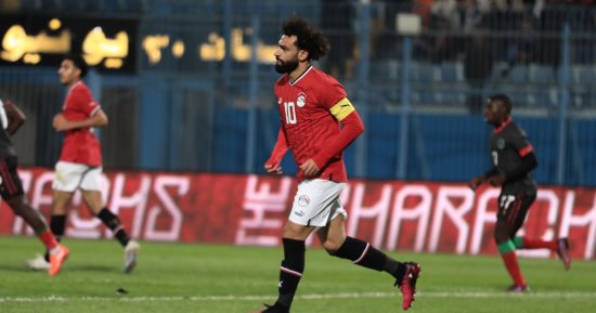 محمد صلاح يتقدم لمنتخب مصر بمرمى مالاوى في الدقيقة 20