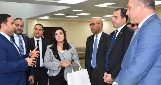 وفد تنسيقية شباب الأحزاب والسياسيين يزور الجهاز القومى لتنظيم الاتصالات