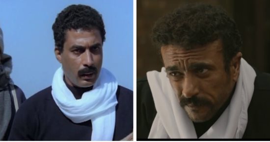 أحمد العوضى عن صورته بجانب الراحل أحمد زكى: شرف كبير لأنه أيقونة التمثيل