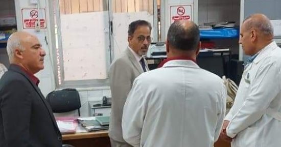 وكيل وزارة صحة المنوفية يتفقد مجمع مستشفيات ميت خلف خلال جولة مفاجئة