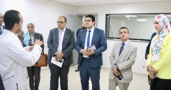 معهد بحوث الإلكترونيات يبحث دعم التعاون التكنولوجي والتدريبي مع جامعة حلوان