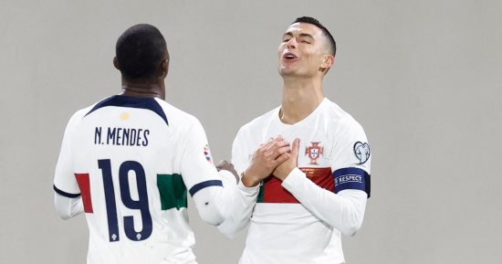 البرتغال تسحق لوكسمبرج برباعية فى الشوط الأول بتصفيات يورو 2024.. فيديو