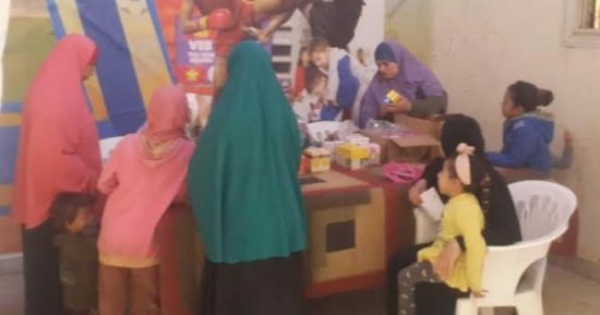 الكشف على 211 حالة بقافلة طبية مجانية لجامعة بنها بقرية مرصفا