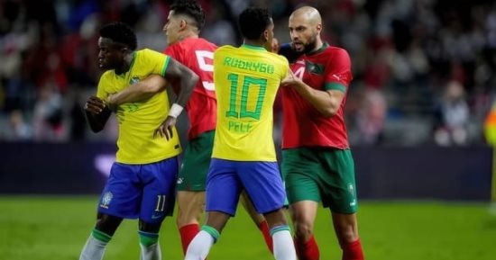 تقارير: برشلونة تابع 4 لاعبين من منتخب المغرب خلال ودية البرازيل