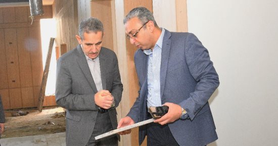 محافظ الغربية يتفقد مركز السيطرة الإقليمى الموحد للشبكة الوطنية للطوارئ