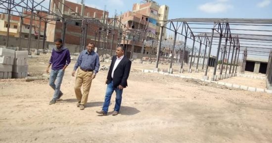 مجمع مواقف نموذجى بأشمون .. تعرف على التفاصيل