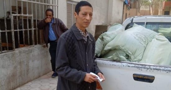 ضبط دقيق مدعم ولحوم مصنعة غير صالحة خلال حملة مكبرة على الأسواق بالمنيا