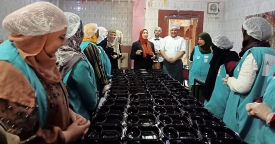 "مطبخ المصرية" برنامج تدريب للقومى للمرأة لسيدات قرى حياة كريمة ببنى سويف