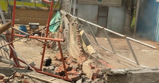 مركز المحلة بالغربية يزيل حالات تعدى على الأراضى الزراعية ومخالفات بناء
