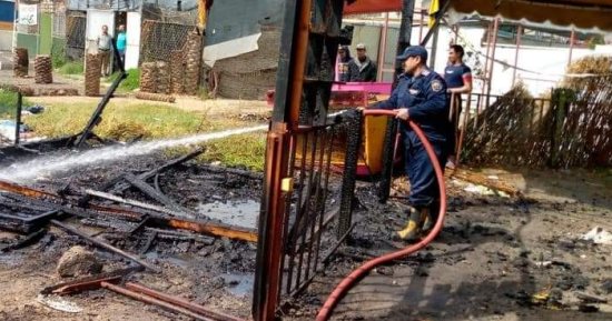 السيطرة على حريق فى كرافان بنادى المنتزه بالإسماعيلية دون خسائر بشرية