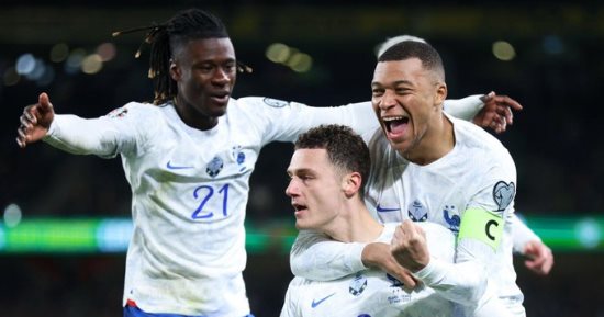 فرنسا اليوم.. شاهد هدف الديوك الوحيد فى شباك أيرلندا بتصفيات يورو 2024