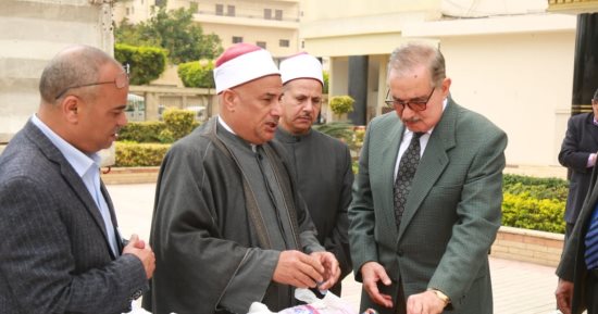 وصول الدفعة الثانية من 65 ألف شنطة رمضانية للأسر المستحقة فى كفر الشيخ