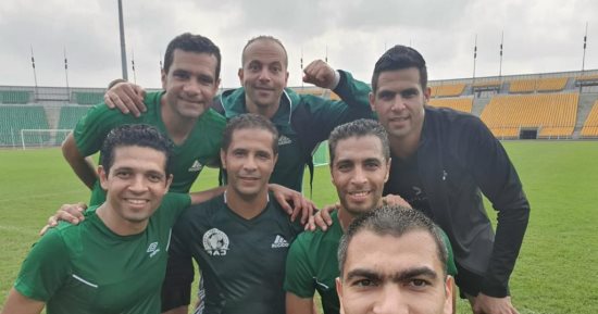 طاقم تحكيم مصرى يدير مواجهة تونس وليبيا فى تصفيات أفريقيا