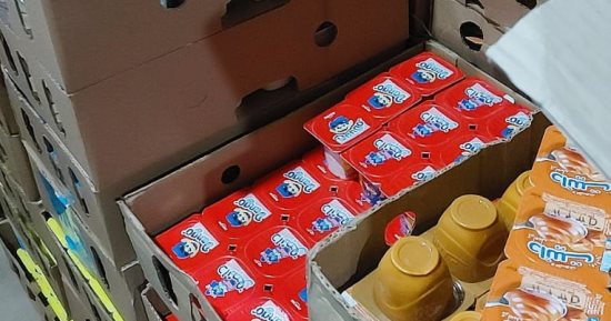 ضبط 9127 عبوة زبادى و315 كيلو جبن منتهية الصلاحية بالغربية