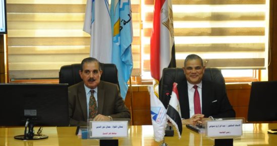 مجلس جامعة كفر الشيخ يناقش الموضوعات المتعلقة بالعملية التعليمية والبحثية