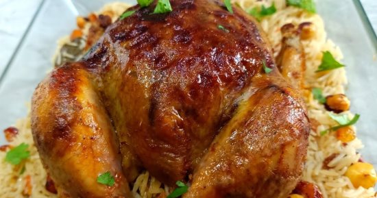 فطار اليوم التاسع من رمضان.. طريقة عمل أرز بالخلطة ودجاج مشوى