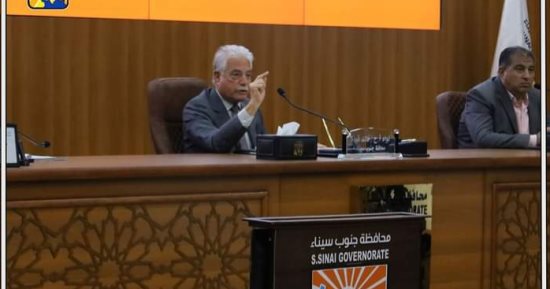 محافظ جنوب سيناء: زراعة أكثر من 70 ألف شجرة بالمدارس ومداخل المدن والقرى والوديان