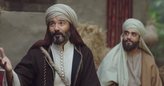 رسالة الإمام الحلقة 6.. تنويه من فريق المسلسل: بعض الأحداث والشخصيات من خيال المؤلف.. قوات ابن الوالى تعترض طريق الشافعى إلى "تنيس" فهل يلجأ الفتى الأرعن للتخلص منه؟.. وتجريد السُرى "حمزة العيلى" من مزاياه