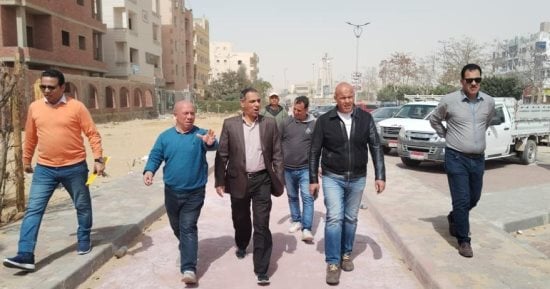 مسئولو "الإسكان" يتفقدون سير العمل بمشروعات المرافق والتطوير الجارية بمدينة بدر