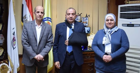 فوز باحثة بجامعة بنى سويف بمشروع من وكالة الطاقة الذرية لحفظ الآثار المصرية