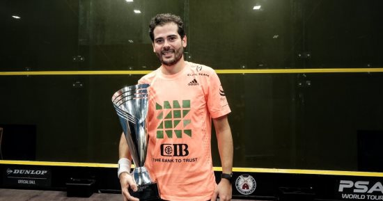 كريم عبد الجواد بطل الاسكواش يرزق بمولوده الأول "يوسف"