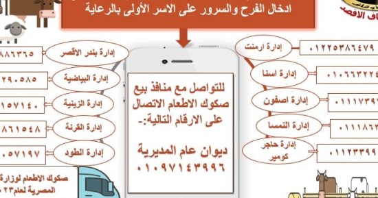 بيع 154 صكا ضمن مشروع صكوك الإطعام بإدارات الأوقاف فى الأقصر