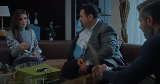 مسلسل علاقة مشروعة الحلقة 7.. مراد مكرم يكتب الفيلا والسيارة باسم بثينة