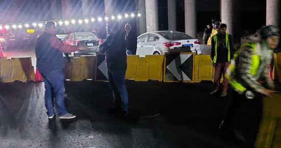 محافظة القليوبية: إصلاح هبوط بلاطة كوبرى بنها بالطريق الزراعى يستغرق 10 أيام
