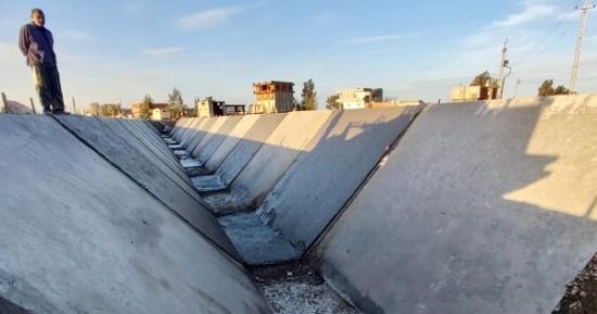 انتهاء تبطين 393 كيلو ترع وجار العمل فى 128 وخطة لصيانة الكبارى بكفر الشيخ