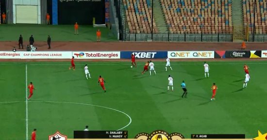 رمضان عجب يقلص الفارق للمريخ السودانى أمام الزمالك فى الدقيقة السابعة (1-2)