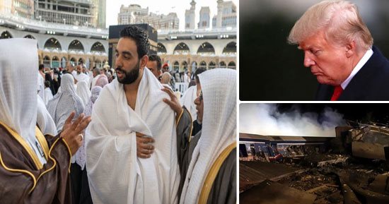العالم هذا المساء.. استدعاء دونالد ترامب رسميا للمثول أمام المحكمة الجنائية فى نيويورك.. جرحى إثر خروج قطارين عن مسارهما في سويسرا.. هيئة المسجد الحرام تفعل برنامج "رفق".. صور
