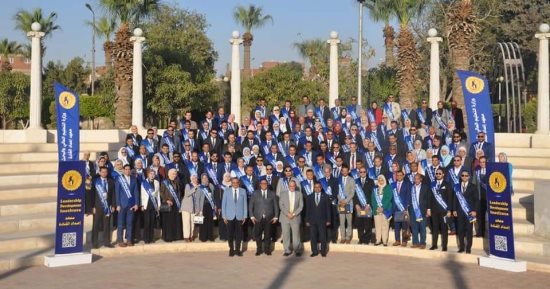جامعة المنوفية تشارك فى ملتقى "معا نلتقى" لشباب أعضاء هيئة التدريس بمعهد القادة