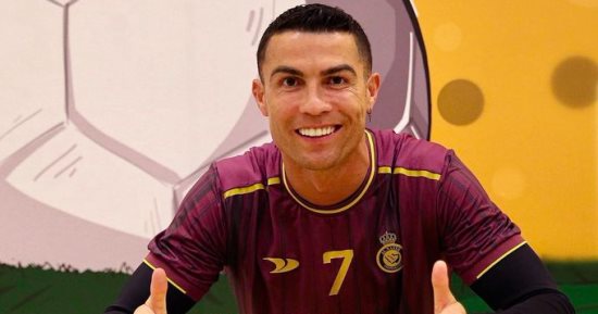 النصر السعودي يحتفل بإنجاز رونالدو التاريخى على المستوى الدولى.. فيديو