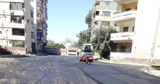 رصف المسار السياحى بمدينة إدفو فى أسوان بتكلفة 18 مليون جنيه.. صور
