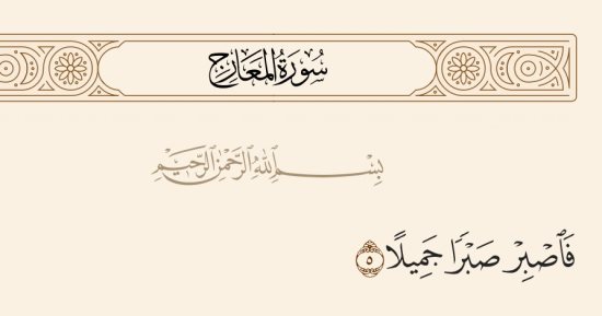 جمال القرآن.. "فاصبر صبرًا جميلاً" بلاغة دعوة الله لعباده للصبر على الشدائد