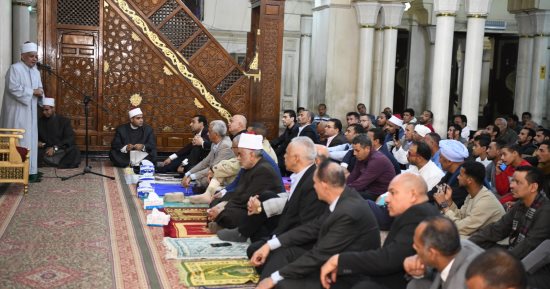 محافظ قنا يشهد الاحتفال بذكرى العاشر من رمضان بمسجد سيدى عبدالرحيم القنائى