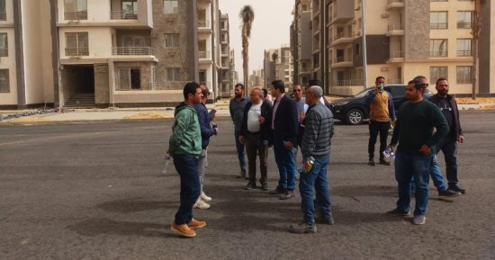 رئيس جهاز الشيخ زايد يتفقد سير العمل بوحدات مشروع "جنة" بتوسعات المدينة