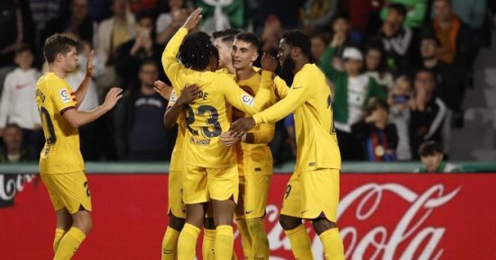 التشكيل الرسمى لمباراة خيتافي وبرشلونة فى الدوري الإسباني 