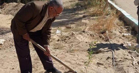 رئاسة مركز الداخلة: استكمال زراعة الأشجار المثمرة بالقرى ضمن مبادرة 100 مليون شجرة