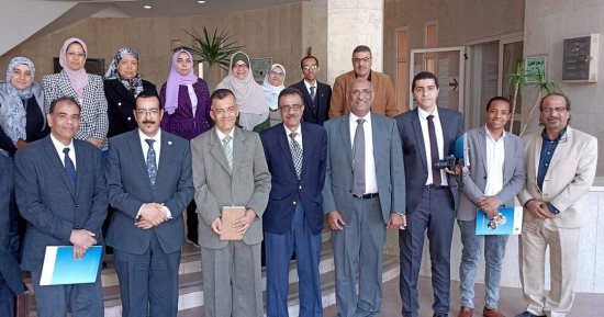 تربية حلوان تستقبل وفدا من مشروع مبادرة تميز المعلم TEI 