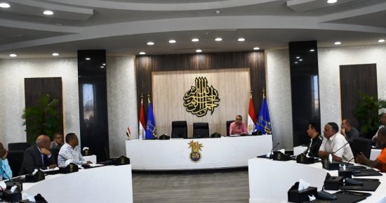 اجتماعات بأسوان لتطبيق قانون انتظار المركبات ومتابعة زراعة 100 مليون شجرة