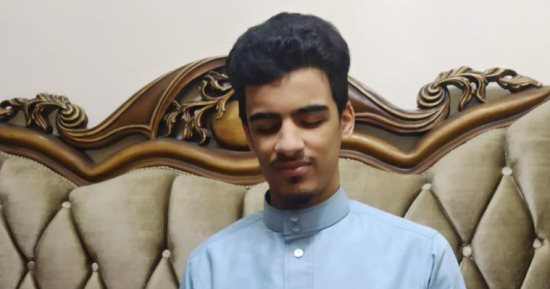 براعم القرآن.. محمد حسن فقد بصره وأنعم الله عليه بالبصيرة.. حفظ كتاب الله فى سن مبكرة.. وزارة الأوقاف تُكرمه لحصده المركز الثانى عالميا.. والرئيس كرمه وأشاد بتفوقه.. وعشقه للحصرى والمنشاوى سبب تعلقه بكتاب الله