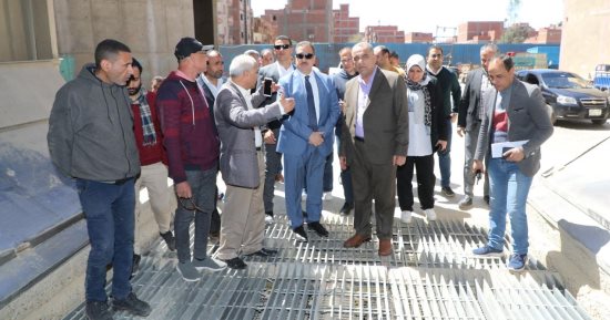 محافظ المنوفية يتفقد صوامع شبين الكوم وقويسنا استعدادا لتوريد القمح