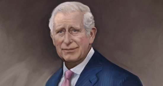 الكشف عن أول بورتريه رسمى للملك تشارلز