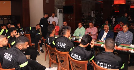 مجلس أسوان يلتقى لاعبى الفريق فى إفطار رمضاني قبل مواجهة سموحة 