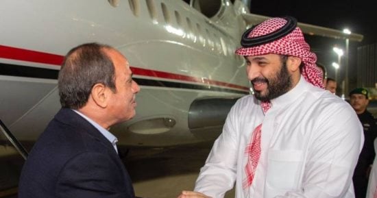 البلدين الشقيقين هاشتاج يتصدر تويتر السعودية احتفاء بزيارة الرئيس السيسي للمملكة